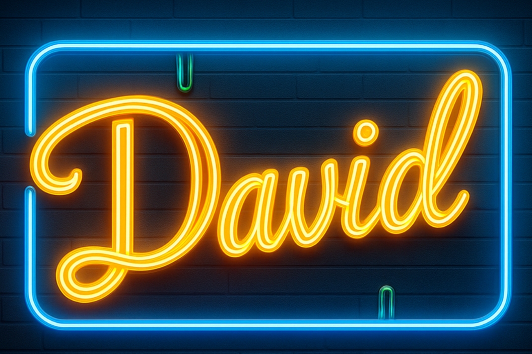 David: logo for writingbydavid.com