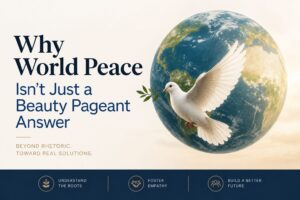 Why World Peace Isn't Just a Beauty Pageant Answer