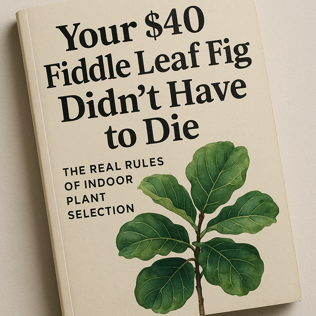 Indoor plants - real rules for indoor plants selection