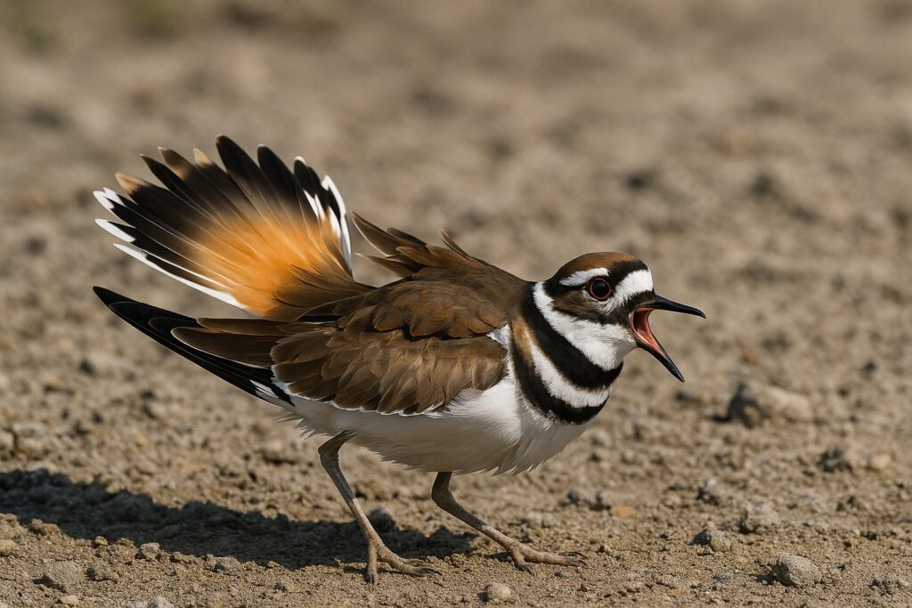 Image of a killdeer bird