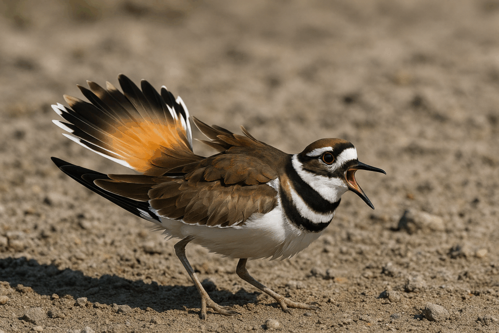 Image of a killdeer bird